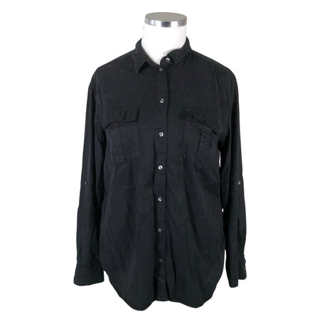Unisex Ouì - Collared shirt, size 44 - Black ()
