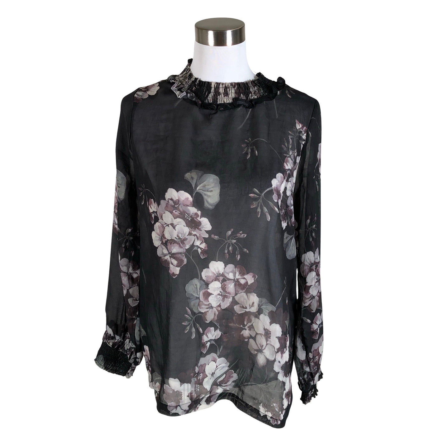Unisex Friendtex - Blouse, size 38 - Black (1)