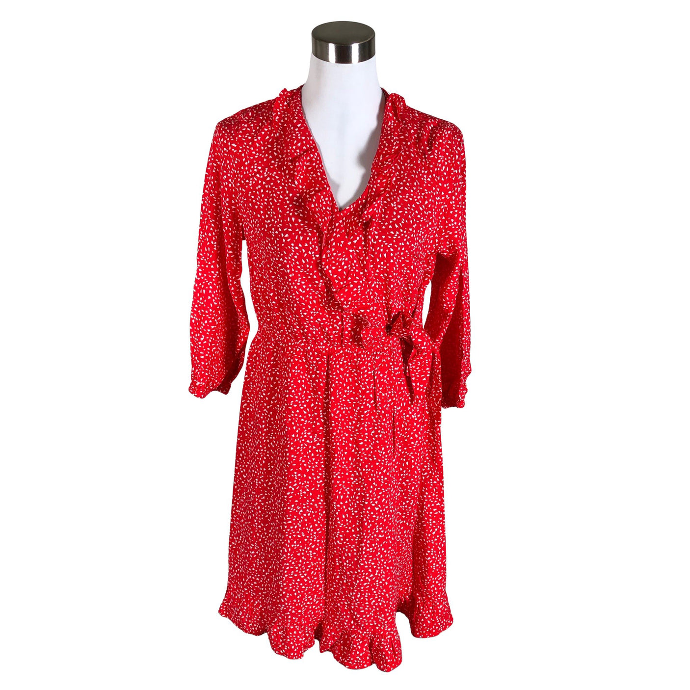 Unisex Holly & Whyte by Lindex - Schiffon dress, size 38 - Red (1)