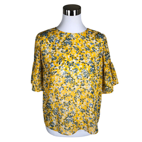 Unisex Samsoe&Samsoe - Short-sleeved blouse, size 40 - Yellow ()