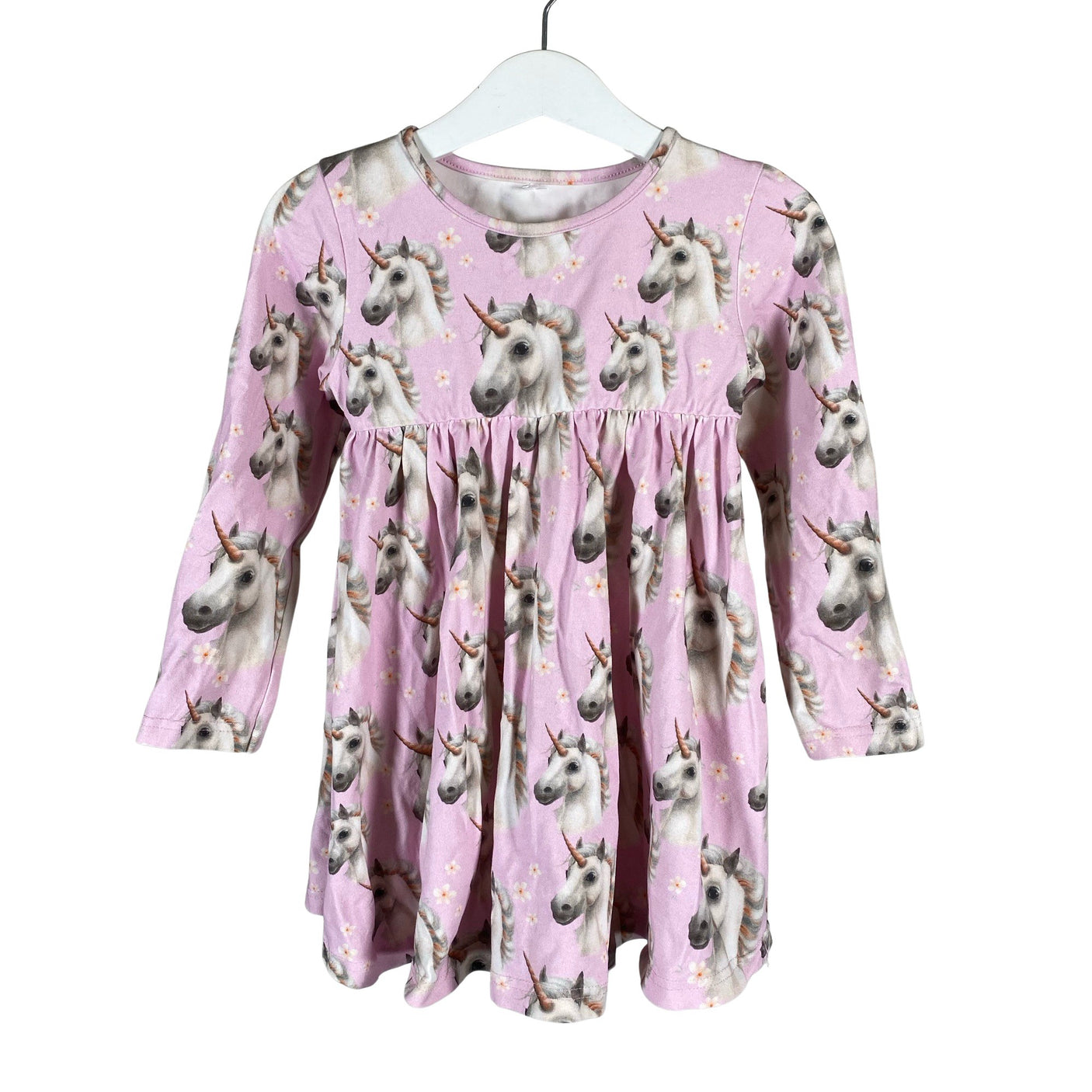 Unisex Metsola - Tricot dress, size 98 - 104 - Light pink (1)