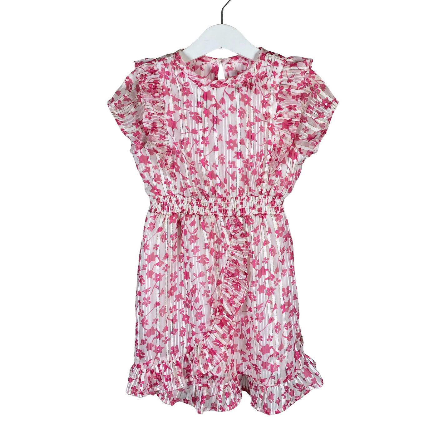 Unisex We - Schiffon dress, size 86 - 92 - White (1)