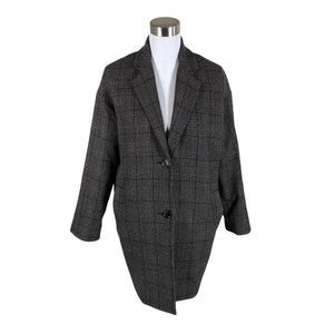 Unisex Lindex - Wool coat, size 36 - Brown (1)