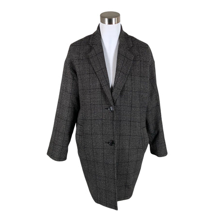 Unisex Lindex - Wool coat, size 36 - Brown ()