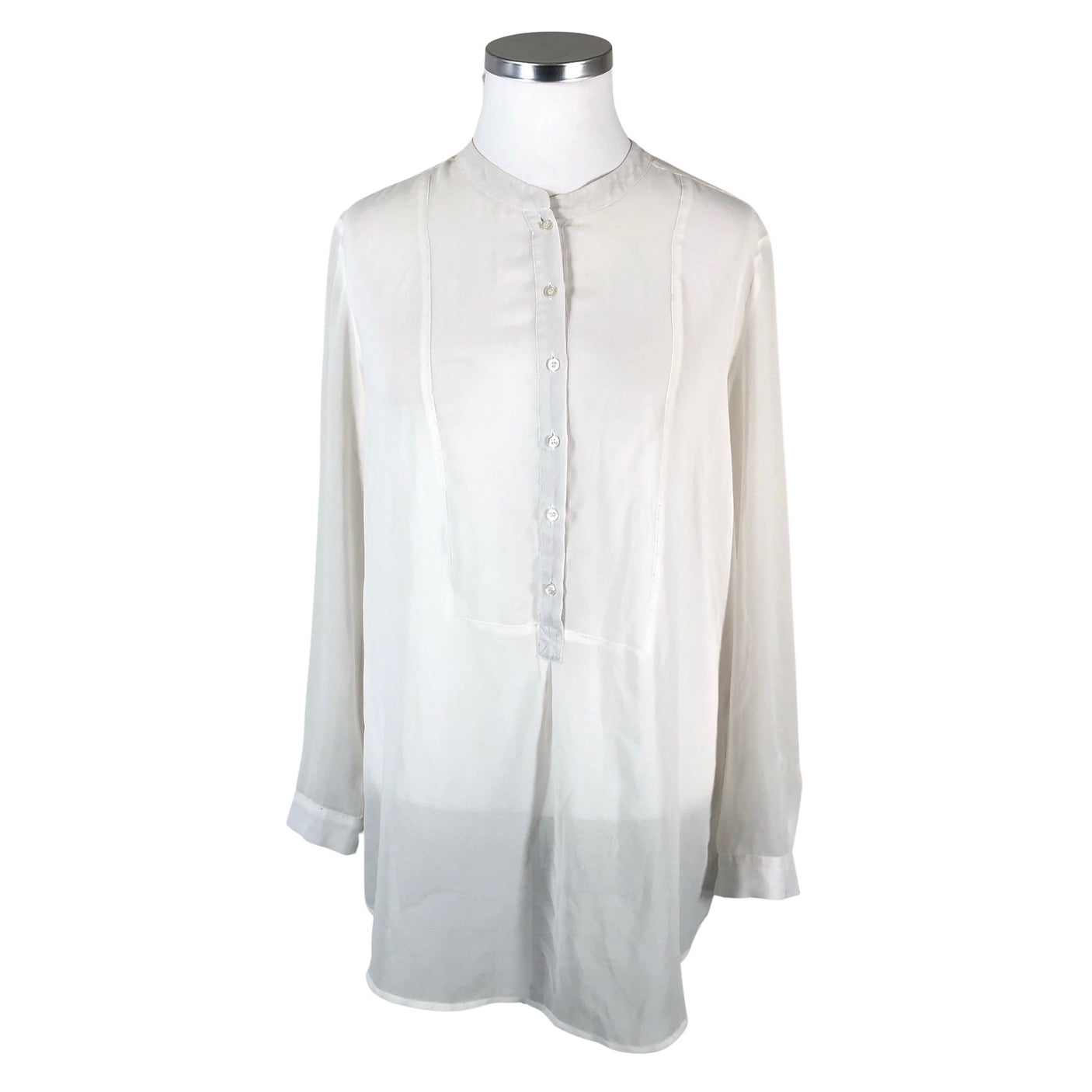 Unisex Your Face - Schiffon dress, size 44 - White (1)