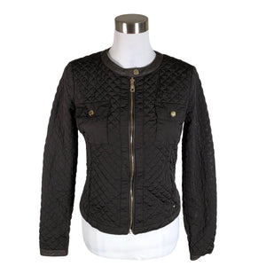 Unisex Massimo Dutti - Quilted jacket, size 38 - Brown (1)