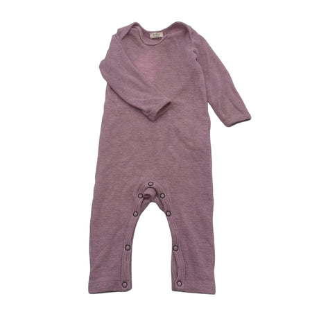 Unisex by basics - Wool overall, size 62 - 68 - Violet ()