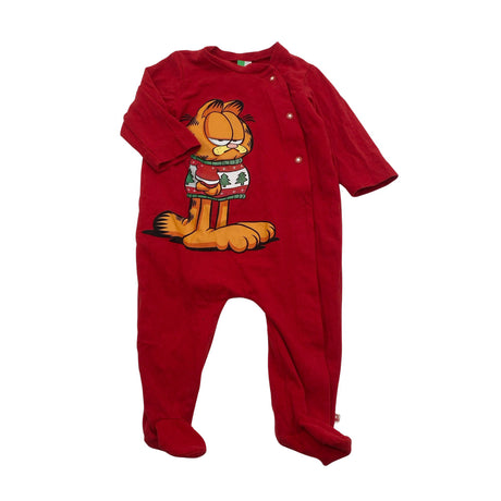 Unisex Benetton - Romper, size 56 - 62 - Red ()