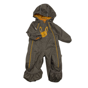 Unisex Jonathan - Soft shell jumpsuit, size 62 - 68 - Gray (1)