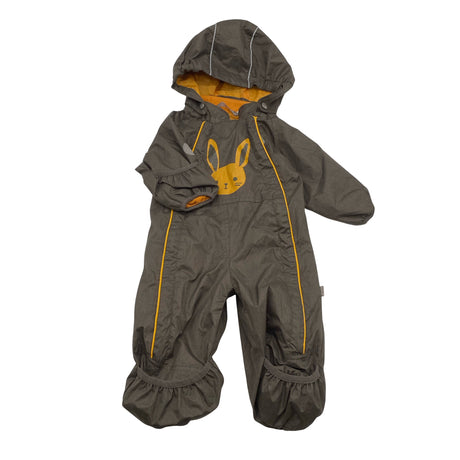 Unisex Jonathan - Soft shell jumpsuit, size 62 - 68 - Gray ()