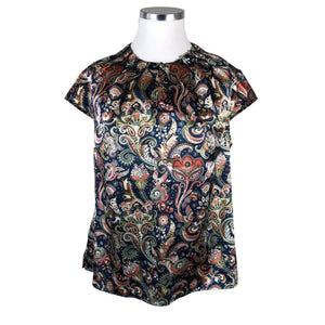 Unisex London Fog - Short-sleeved blouse, size 42 - Blue (1)