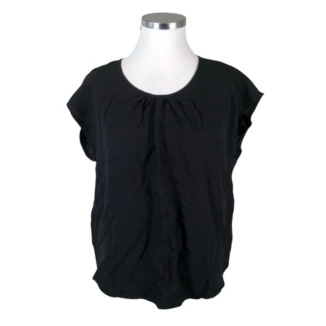 Unisex Zizzi - Short-sleeved blouse, size 42 - Black ()