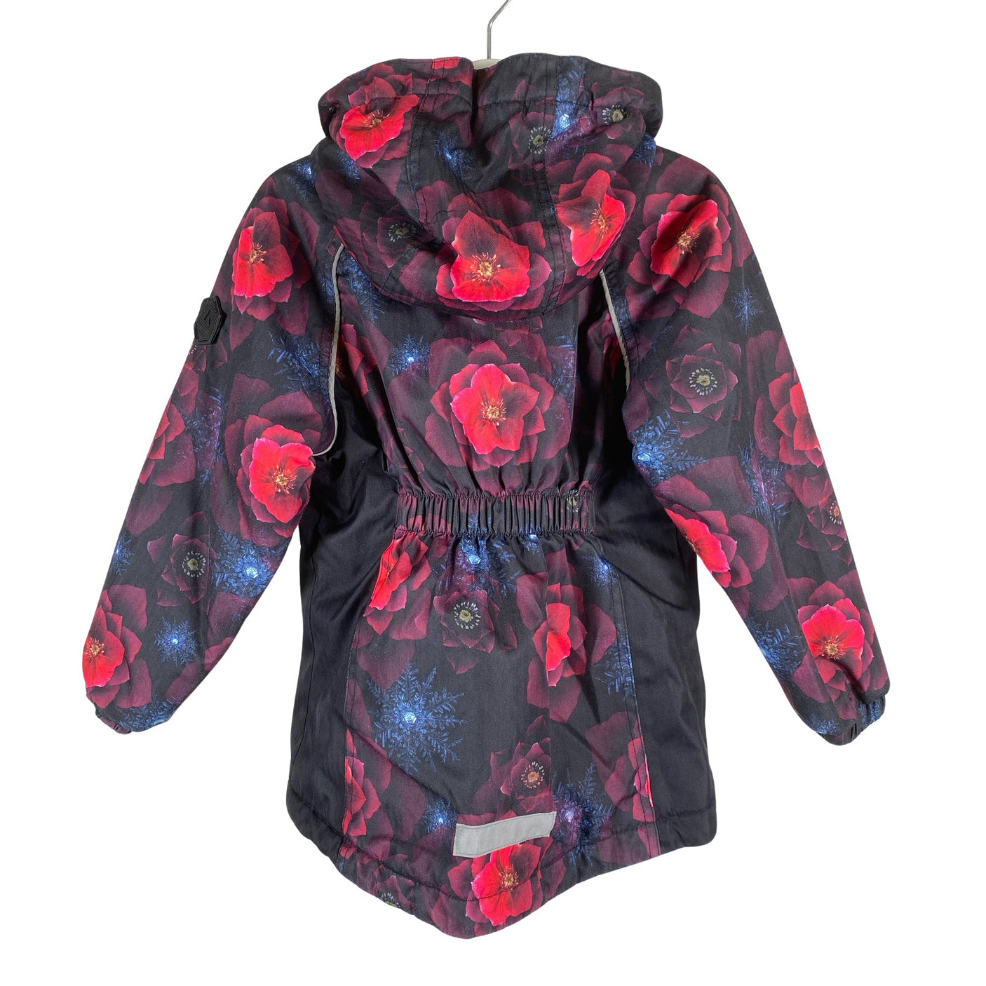 Unisex Name It - Winter jacket, size 104 - 110 - Wine red (2)