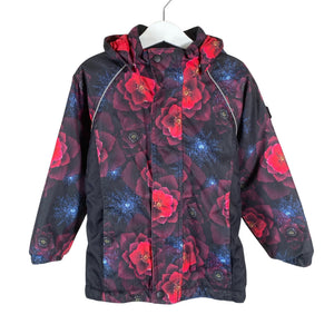 Unisex Name It - Winter jacket, size 104 - 110 - Wine red (1)