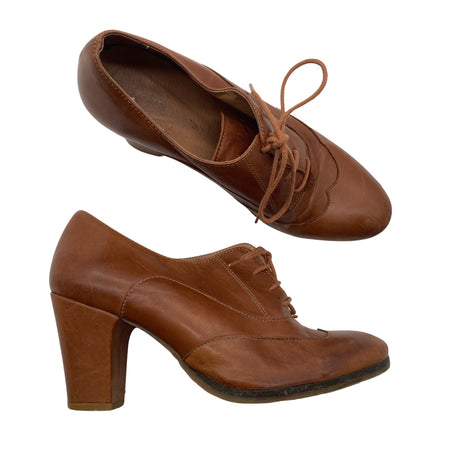 Unisex O.I.S - High heels, size 38 - Brown ()
