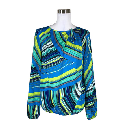 Unisex Mosaic - Blouse, size 38 - Blue ()