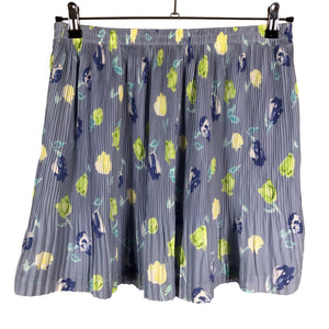 Unisex Fransa - Pleated skirt, size 42 - Light blue (1)