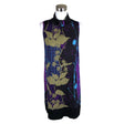 Unisex Comma - Schiffon dress, size 38 - Black ()