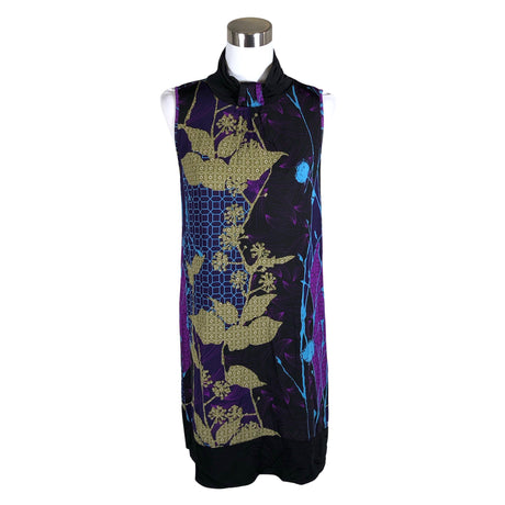 Unisex Comma - Schiffon dress, size 38 - Black ()