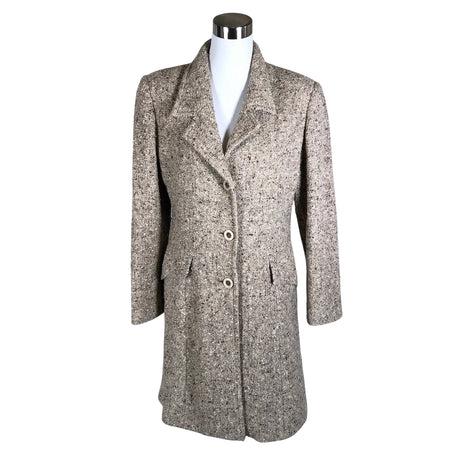 Unisex Ulman&Studio - Wool coat, size 40 - Brown ()