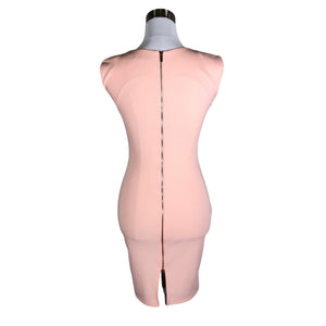 Unisex Drole de Copine - Sheath dress, size 36 - Light pink (2)