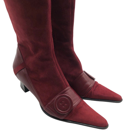 Unisex Baldinini - Boots, size 40 - Wine red (2)