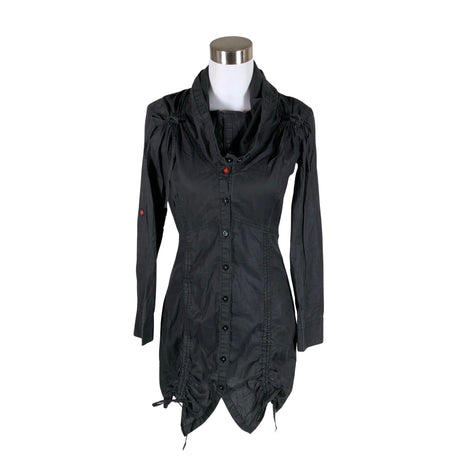 Unisex Monton - Schiffon tunic, size 36 - Gray ()