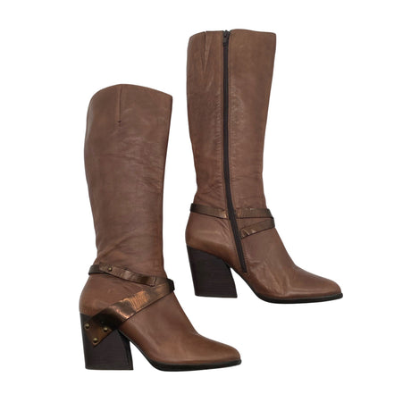 Unisex TJ Collection - Boots, size 39 - Brown ()