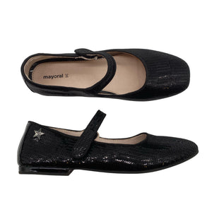 Unisex Mayoral - Festive ballerinas, size 36 - Black (1)
