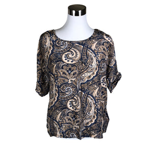 Unisex Mos Mosh - Short-sleeved blouse, size 40 - Beige (1)