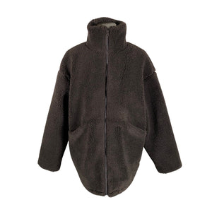 Unisex Na-KD - Faux fur coat, size 40 - Brown (1)