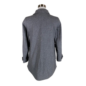 Unisex Benetton - Wool coat, size 34 - Gray (2)