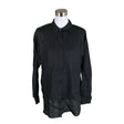 Unisex Nanso - Collared shirt, size 38 - Black ()