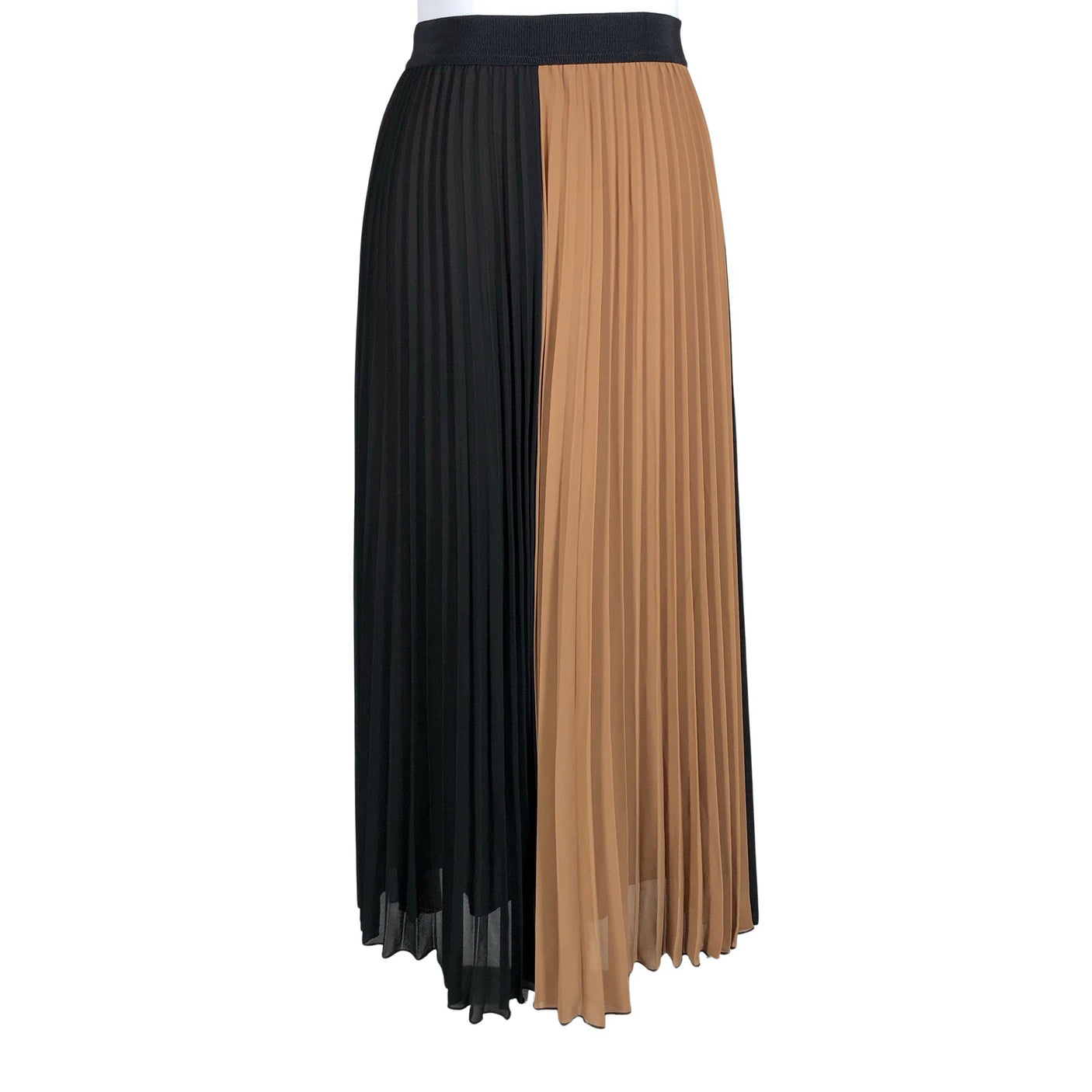 Unisex InWear - Pleated skirt, size 36 - Brown (1)