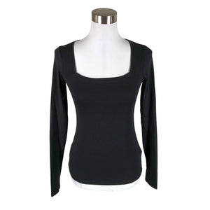 Unisex &Other Stories - Tricot shirt, size 38 - Black (1)