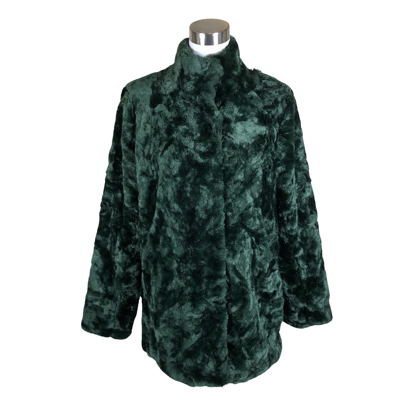 Unisex Tiger of Sweden - Faux fur coat, size 36 - Green (1)