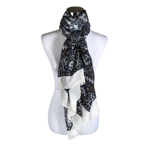 Unisex Massimo Dutti - Scarf, size Maxi - Gray (1)