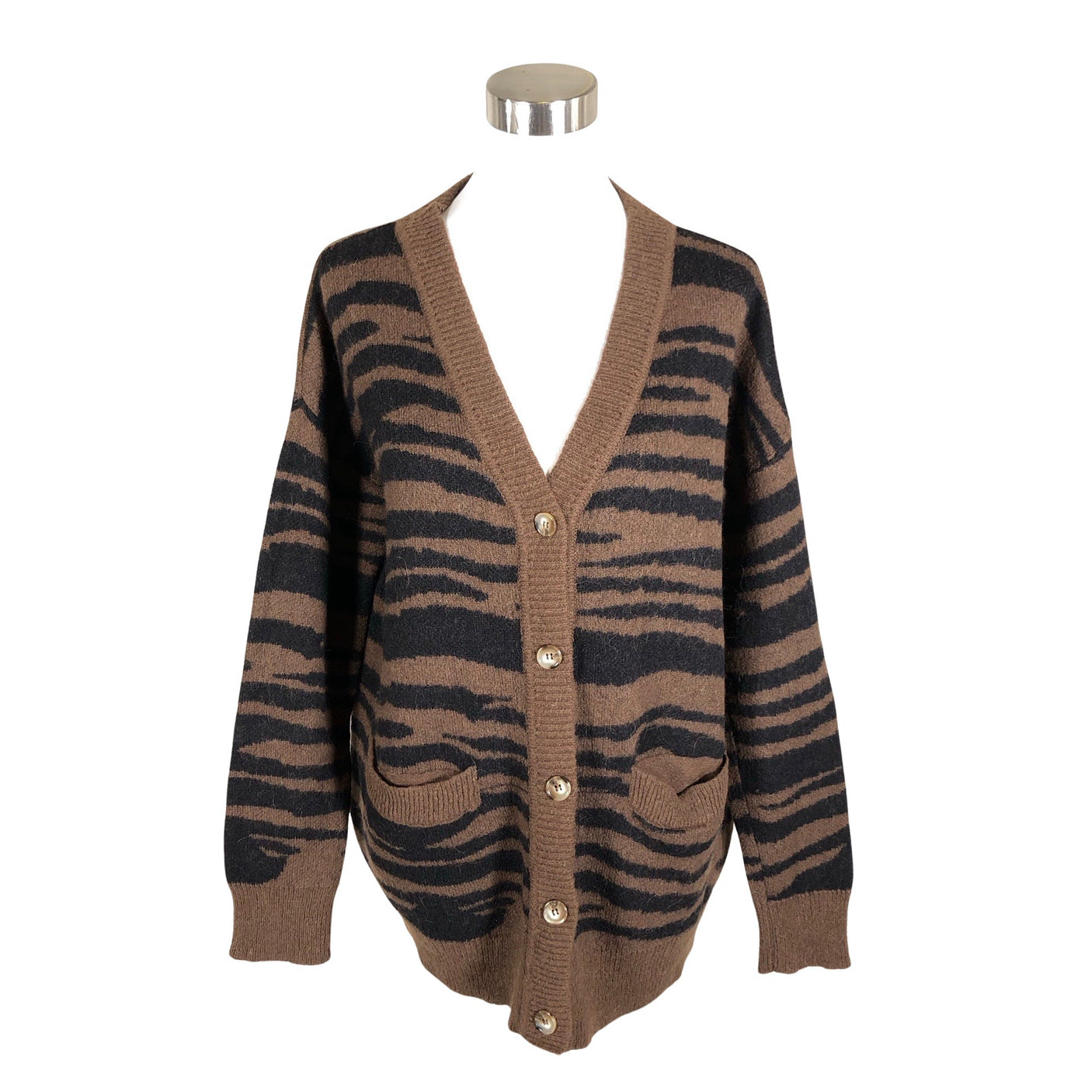 Unisex Nué Notes - Cardigan, size 36 - Brown (1)