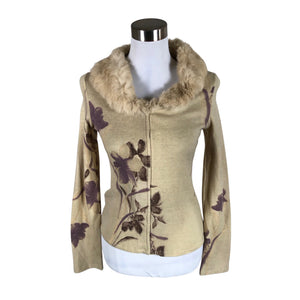 Unisex Lorena Conti - Cardigan, size 38 - Beige (1)