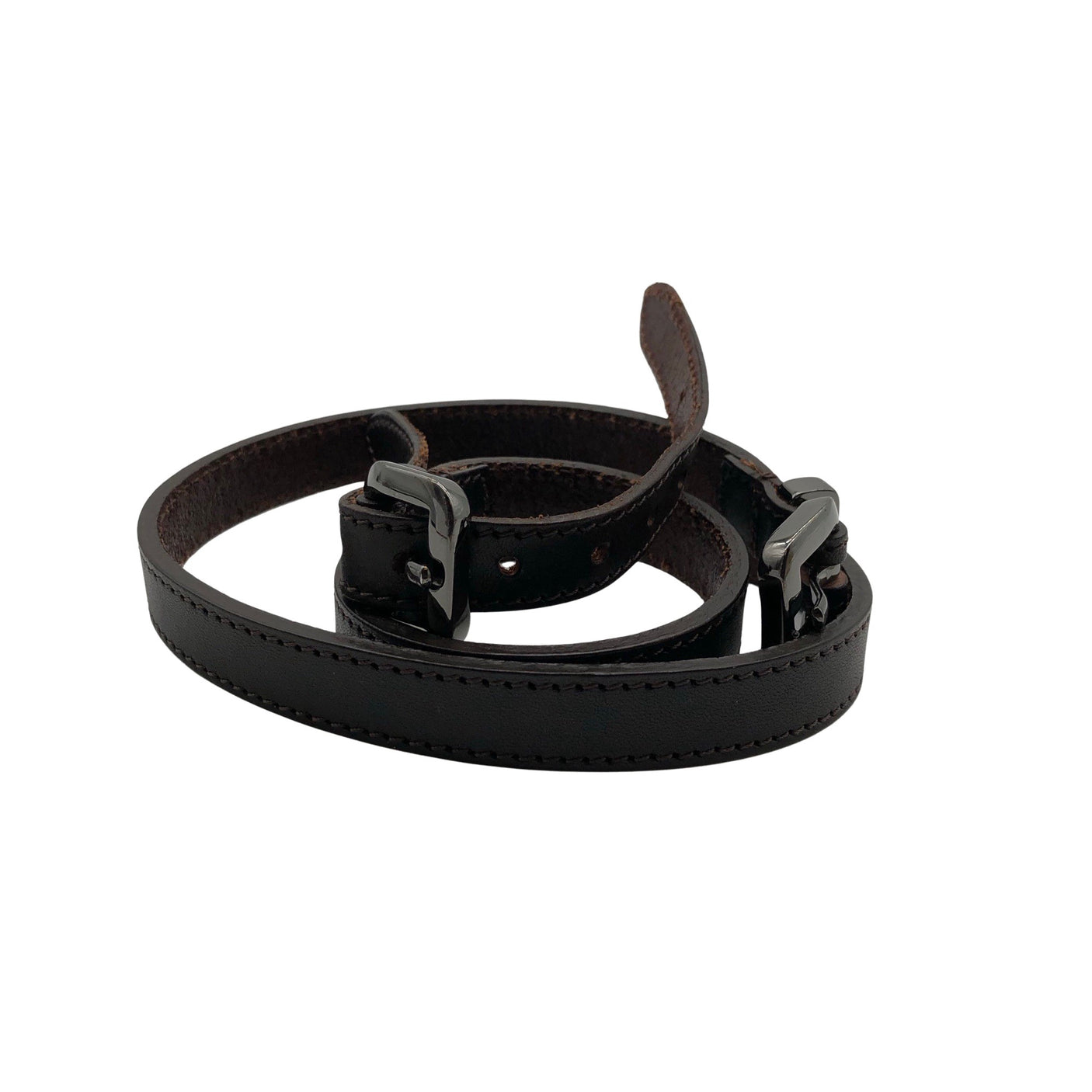 Unisex Burberry - Leather belt, size No size - Brown (2)