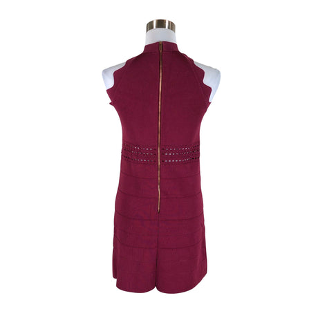 Unisex Ted Baker - Knit dress, size 34 - Wine red (2)