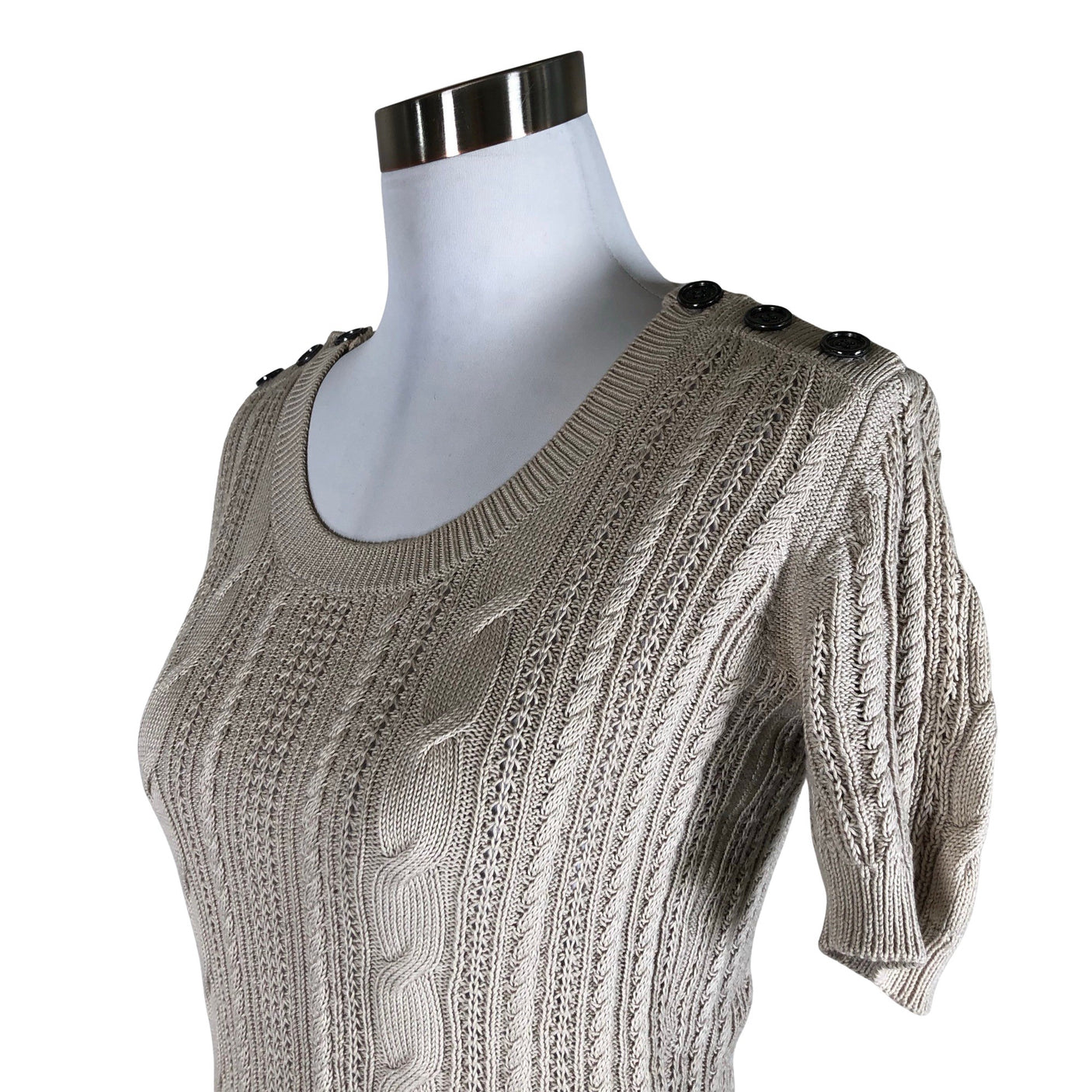 Unisex Burberry Brit - Sweater, size 36 - Beige (3)