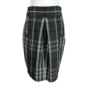 Unisex Burberry - Fabric skirt, size 38 - Gray (1)