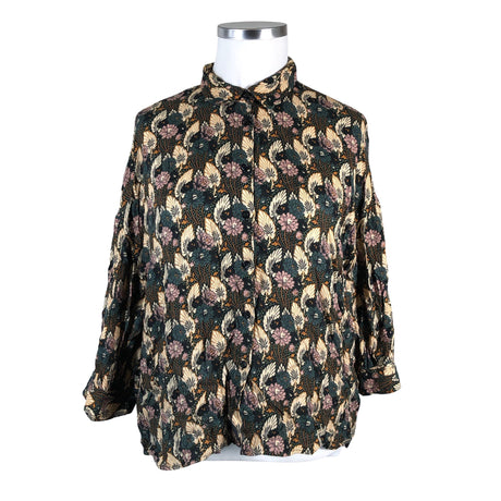 Unisex Cut & Pret - Blouse, size 42 - Green ()