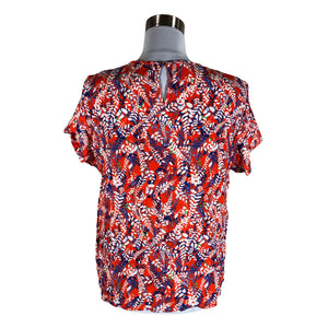 Unisex Holly & Whyte by Lindex - Short-sleeved blouse, size 40 - Red (2)