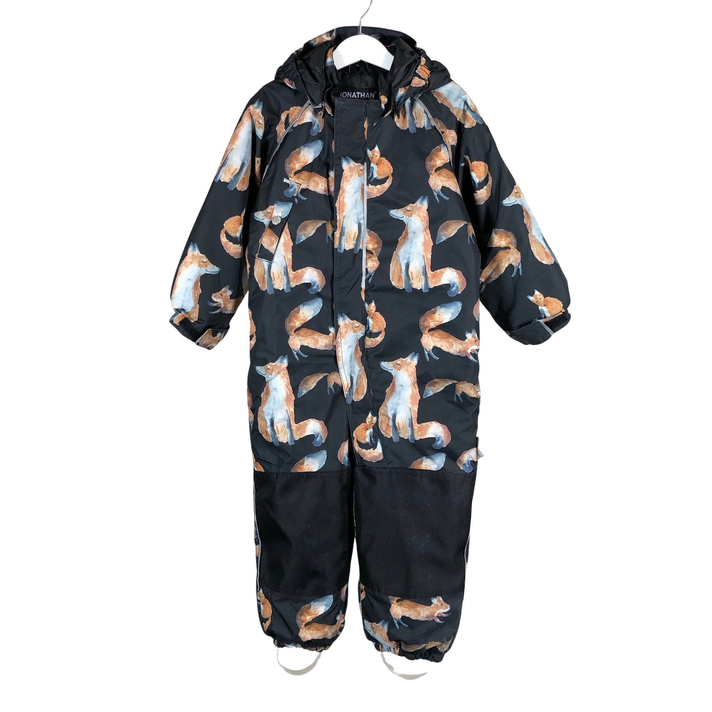 Unisex Jonathan - Winter overall, size 98 - 104 - Black (1)