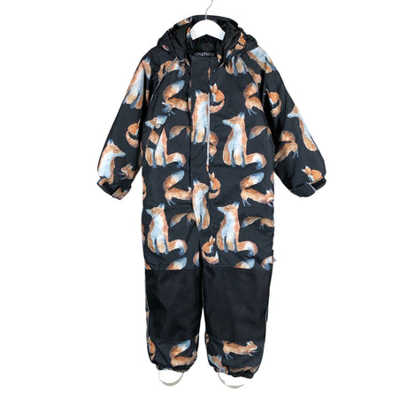 Unisex Jonathan - Winter overall, size 98 - 104 - Black ()