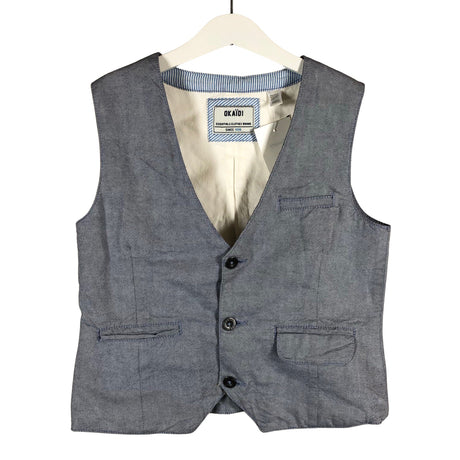 Unisex Okaïdi - Vest, size 134 - 140 - Light blue ()