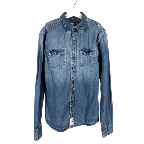 Unisex Abercrombie&Fitch - Denim shirt, size 146 - 152 - Blue ()