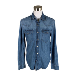 Unisex Gap - Denim shirt, size 34 - Blue (1)